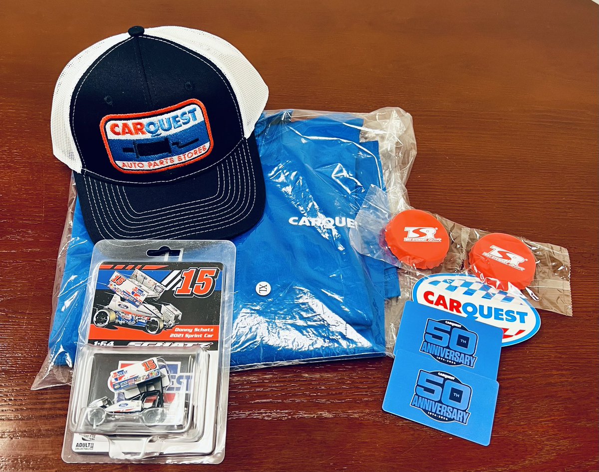 Donny Schatz (@donnyschatz) on Twitter photo .<a href="/Carquest/">Carquest Auto Parts</a> 50th Anniversary Giveaway!
1. Retweet this post.
2. Hit the ❤️
3. Follow <a href="/Carquest/">Carquest Auto Parts</a> | <a href="/TonyStewart_Rcg/">Tony Stewart Racing</a> | <a href="/DonnySchatz/">Donny Schatz</a>
Must follow all 3 to be eligible to win!
Random winner to be announced on 7/12/24 (Friday) at 11 am ET! - PR .<a href="/Carquest/">Carquest Auto Parts</a> 50th Anniversary Giveaway!
1. Retweet this post.
2. Hit the ❤️
3. Follow <a href="/Carquest/">Carquest Auto Parts</a> | <a href="/TonyStewart_Rcg/">Tony Stewart Racing</a> | <a href="/DonnySchatz/">Donny Schatz</a>
Must follow all 3 to be eligible to win!
Random winner to be announced on 7/12/24 (Friday) at 11 am ET! - PR