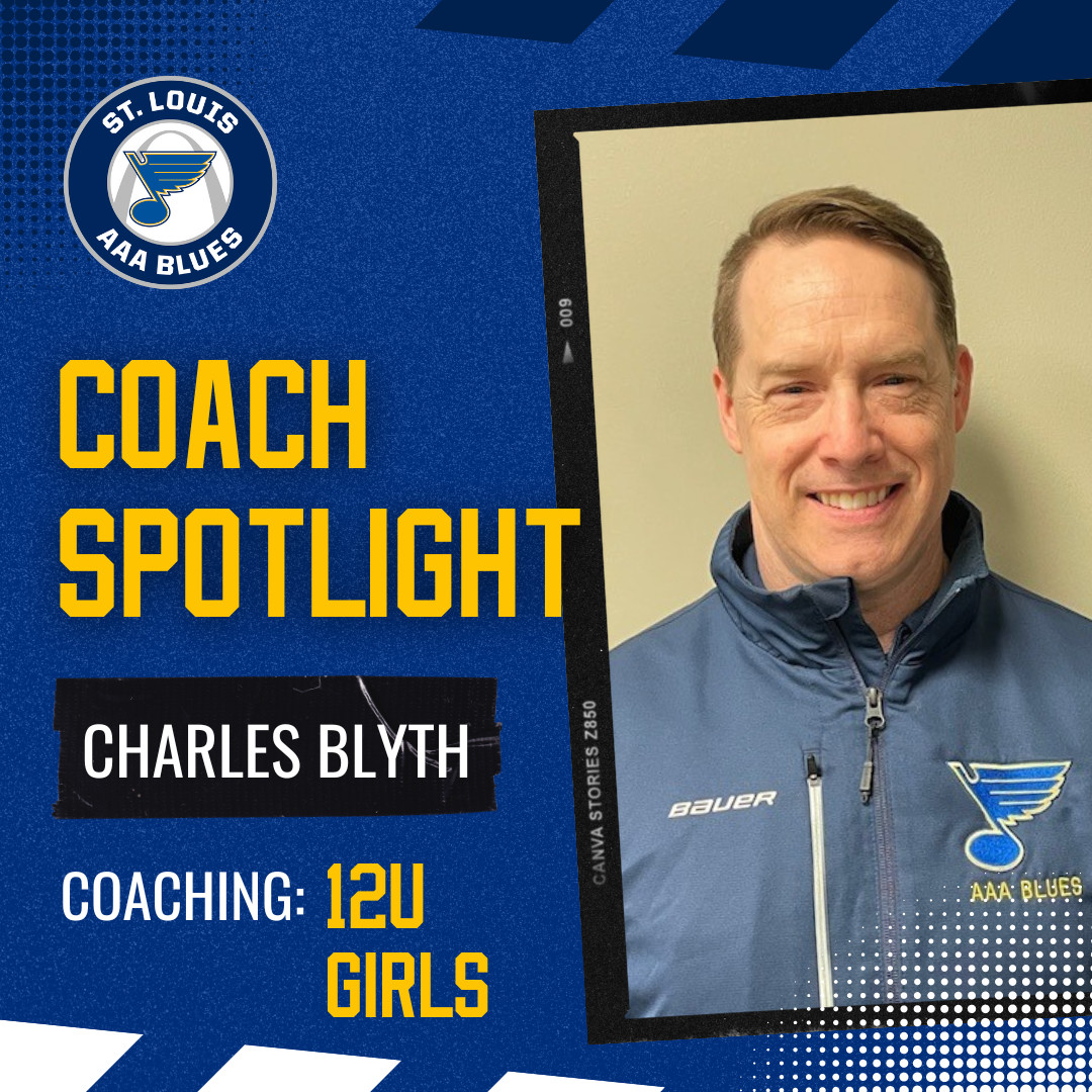 🏒 Meet Charles Blyth, the Head Coach for the 12U Lady Blues! Entering his third season with us, Coach Blyth brings a wealth of experience from his playing days at Choate Rosemary Hall and Amherst College!

#coachspotlight #stlaaablues #youthhockey #aaahockey #stl #stlouis