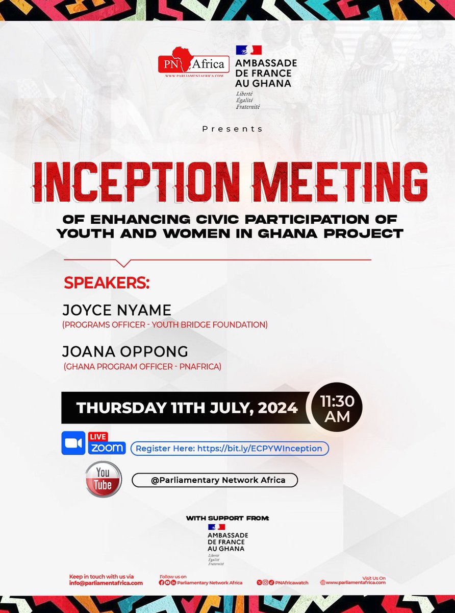 Parliamentary Network Africa tweet media