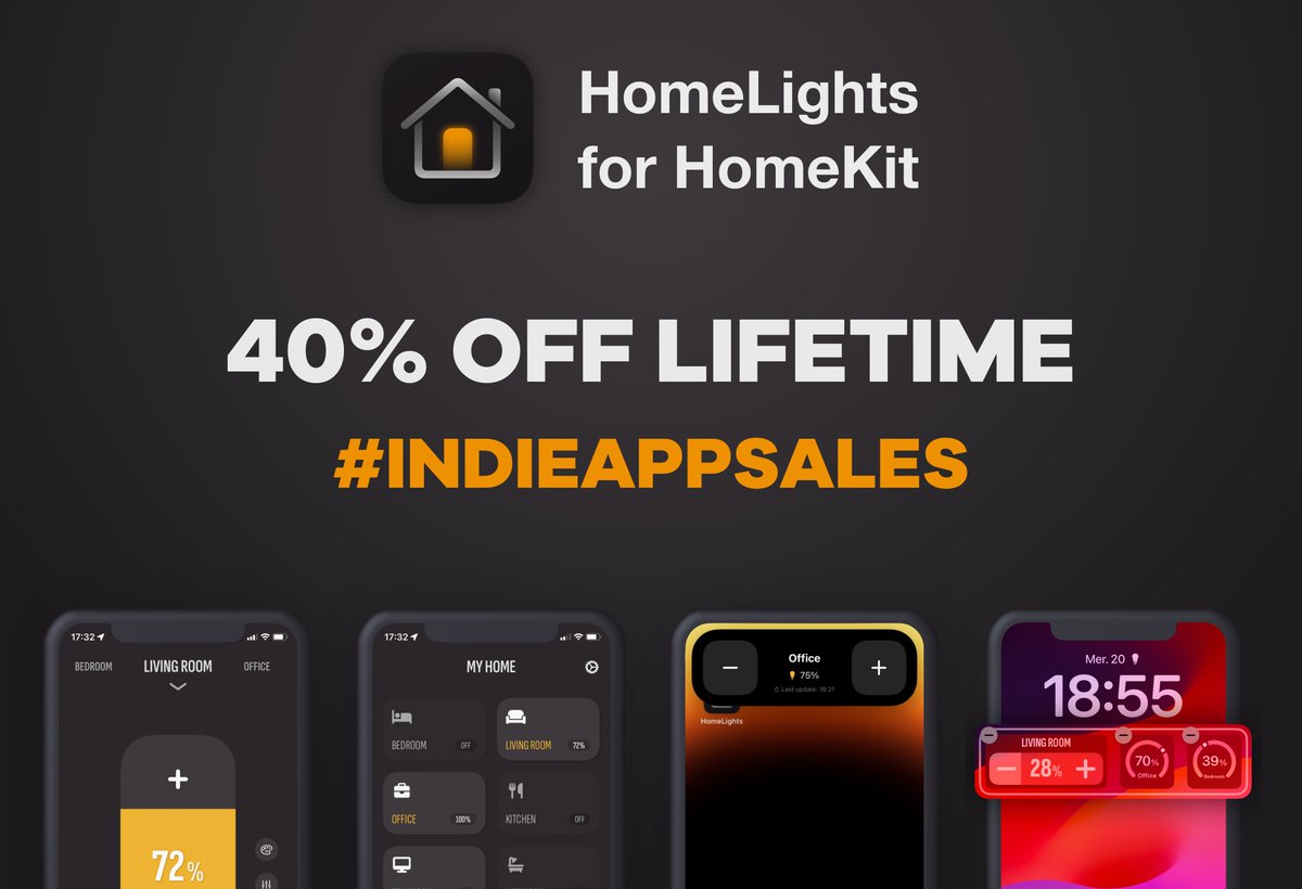 HomeLights for HomeKit tweet media