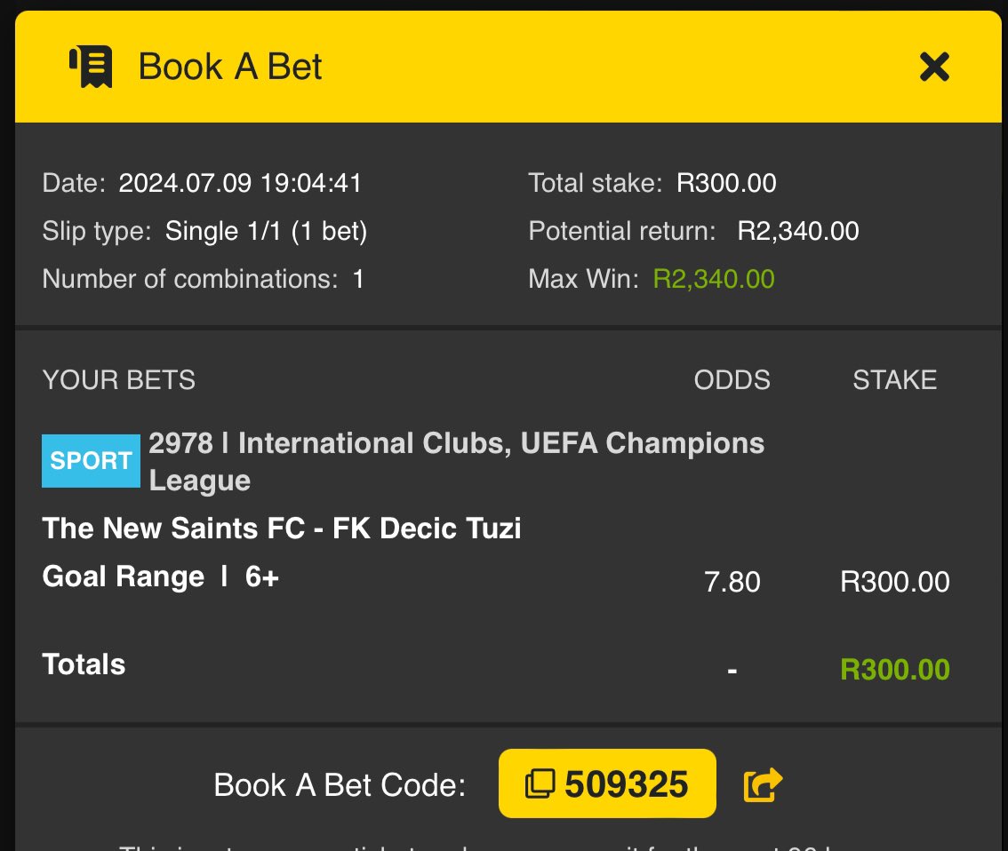 Put your girlfriend or boyfriend 

Slip👉🏽 easybet.co.za Book a bet easybet.co.za/share-a-bet/50…

Bet code 👉🏽509325