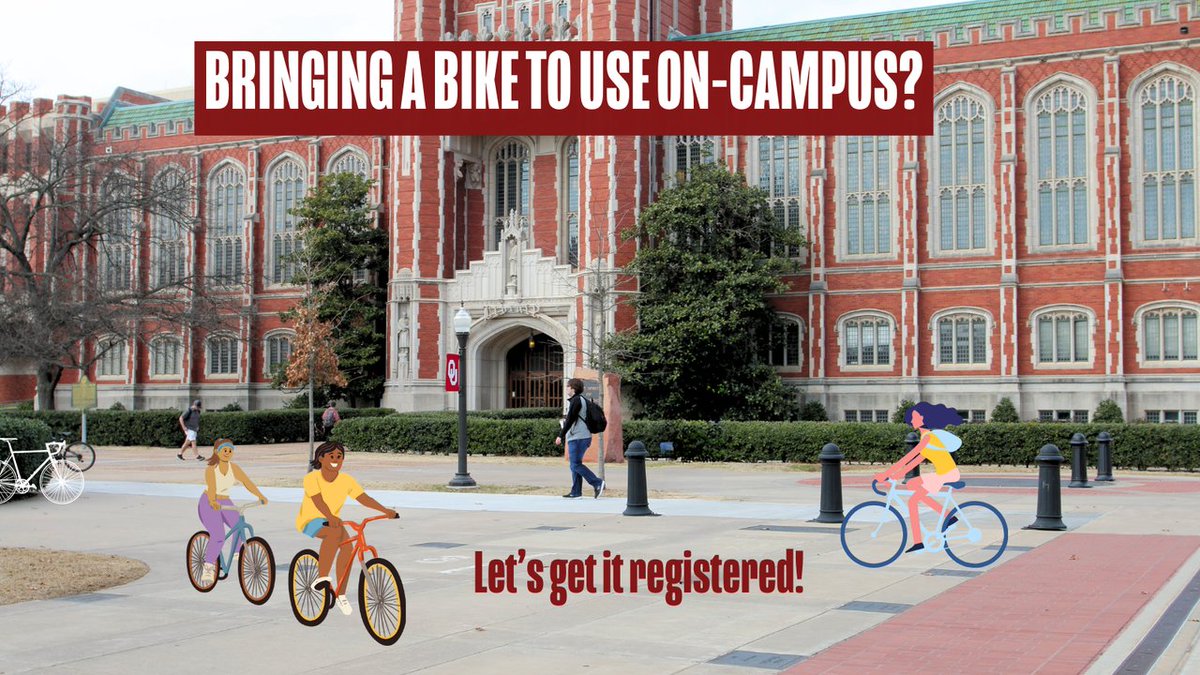 OU_HRL's tweet image. Plans to bring a bike to campus? 🚴 All students, staff and faculty bringing a bike to campus need to submit a bicycle registration form. Find details at the link!
🔗: bit.ly/4f6Bc4i

#MoveIn24 #OUQuickTips