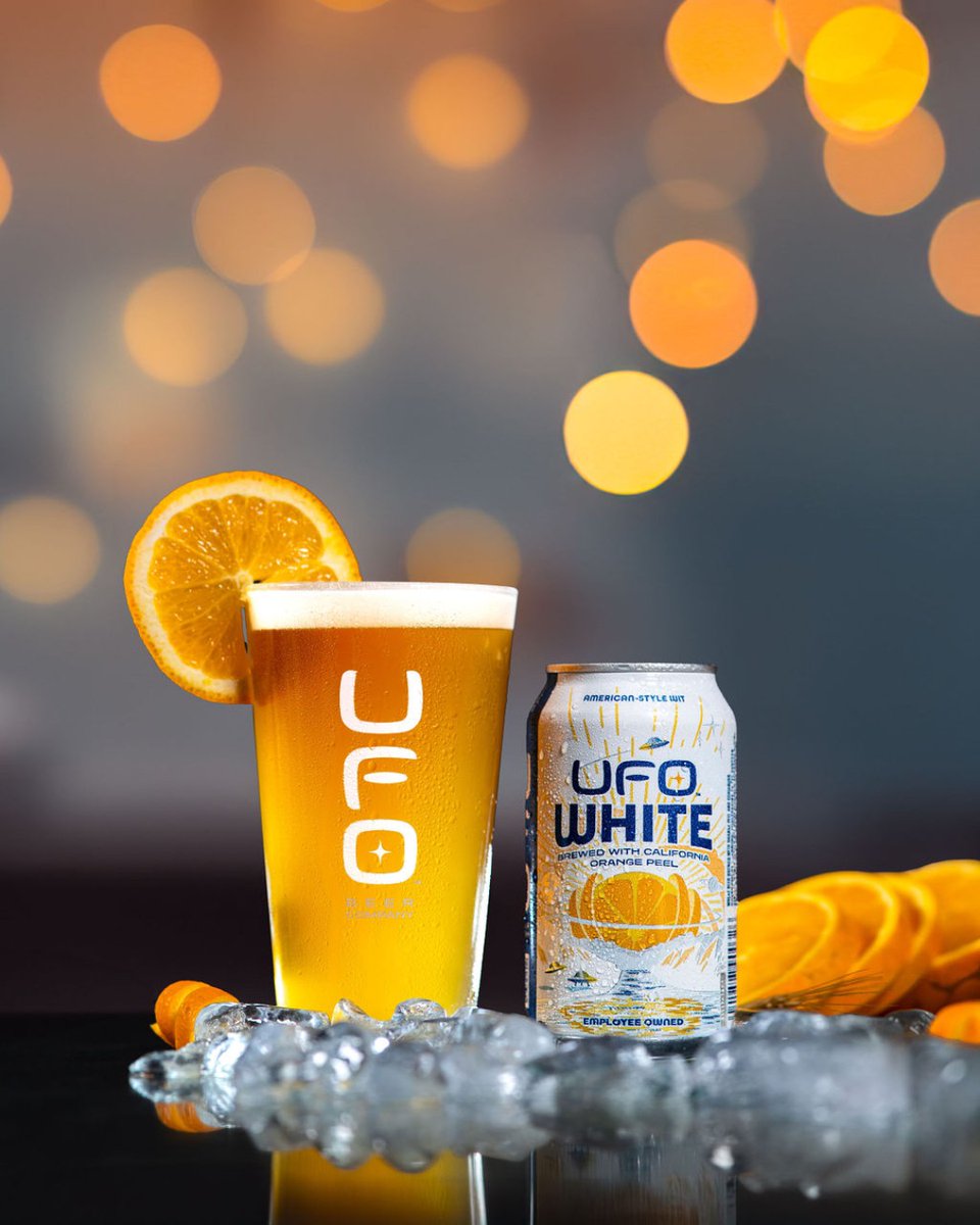 Whether you're under blue skies or starry nights 🚀✨ embrace the otherworldly refreshment of UFO White in every sip.