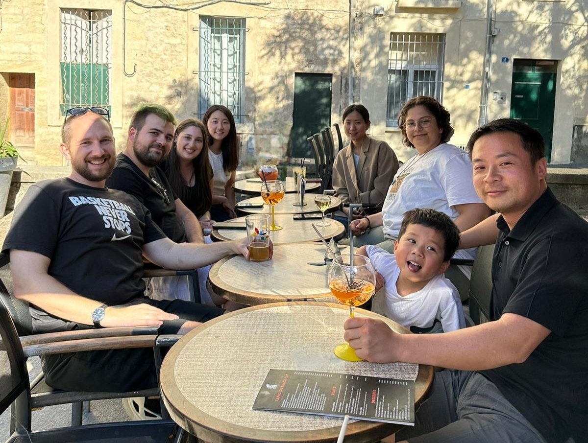 Andrew Oldfield (@serialchiper) on Twitter photo Just finished hosting <a href="/PengyiYang82/">Computational Systems Biology Lab</a> and lab members for an amazing week <a href="/IGH_MTP/">InstituteHumGenetics</a> filled with learning about scMultiomics, brainstorming and maybe a drink or 3. So proud to see how far we've come since our postdocs in <a href="/Jothi_Lab/">Jothi Lab</a> 🍻 Just finished hosting <a href="/PengyiYang82/">Computational Systems Biology Lab</a> and lab members for an amazing week <a href="/IGH_MTP/">InstituteHumGenetics</a> filled with learning about scMultiomics, brainstorming and maybe a drink or 3. So proud to see how far we've come since our postdocs in <a href="/Jothi_Lab/">Jothi Lab</a> 🍻