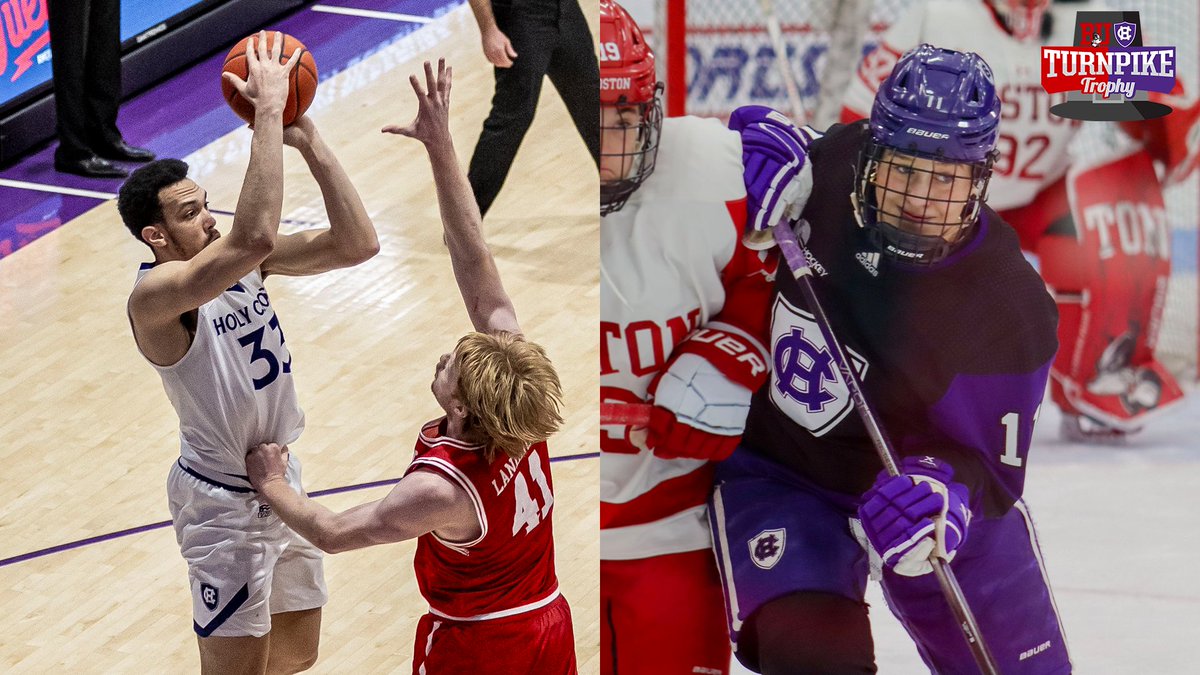 Proud to announce our 2023-24 Turnpike Trophy Top Performers 🏆

Caleb Kenney, <a href="/HCrossMBB/">Holy Cross Men's Basketball</a> 
Alexia Moreau, <a href="/HCrossWHockey/">Holy Cross Women's Hockey</a> 

tinyurl.com/2wf8s448

#GoCrossGo