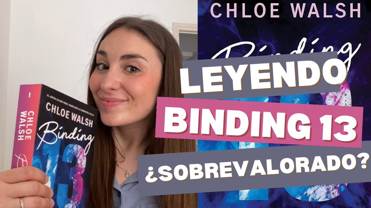 VUELVO AL CANAL❤️‍🔥❤️‍🔥❤️‍🔥 

leyendo el libro del momento BINDING 13 reading vlog ¿unpopular opinion?
youtu.be/6QAtTDiy62s