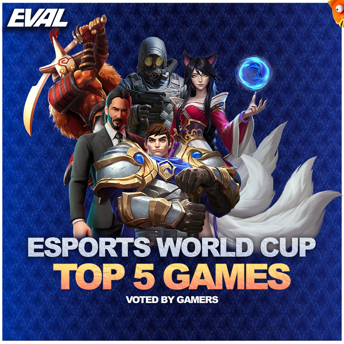We're super excited about <a href="/EWC_EN/">Esports World Cup</a> this year. Here are the top 5 games competing this year! 

1. Dota 2 Riyadh Masters (Prize Pool $5,000,000) 

2. CSGO2 (Prize Pool $1,000,000) 

3. League of Legends (Prize Pool $1,000,000) 

4. Fortnite (Prize Pool $1,000,000) 

5. Rocket League