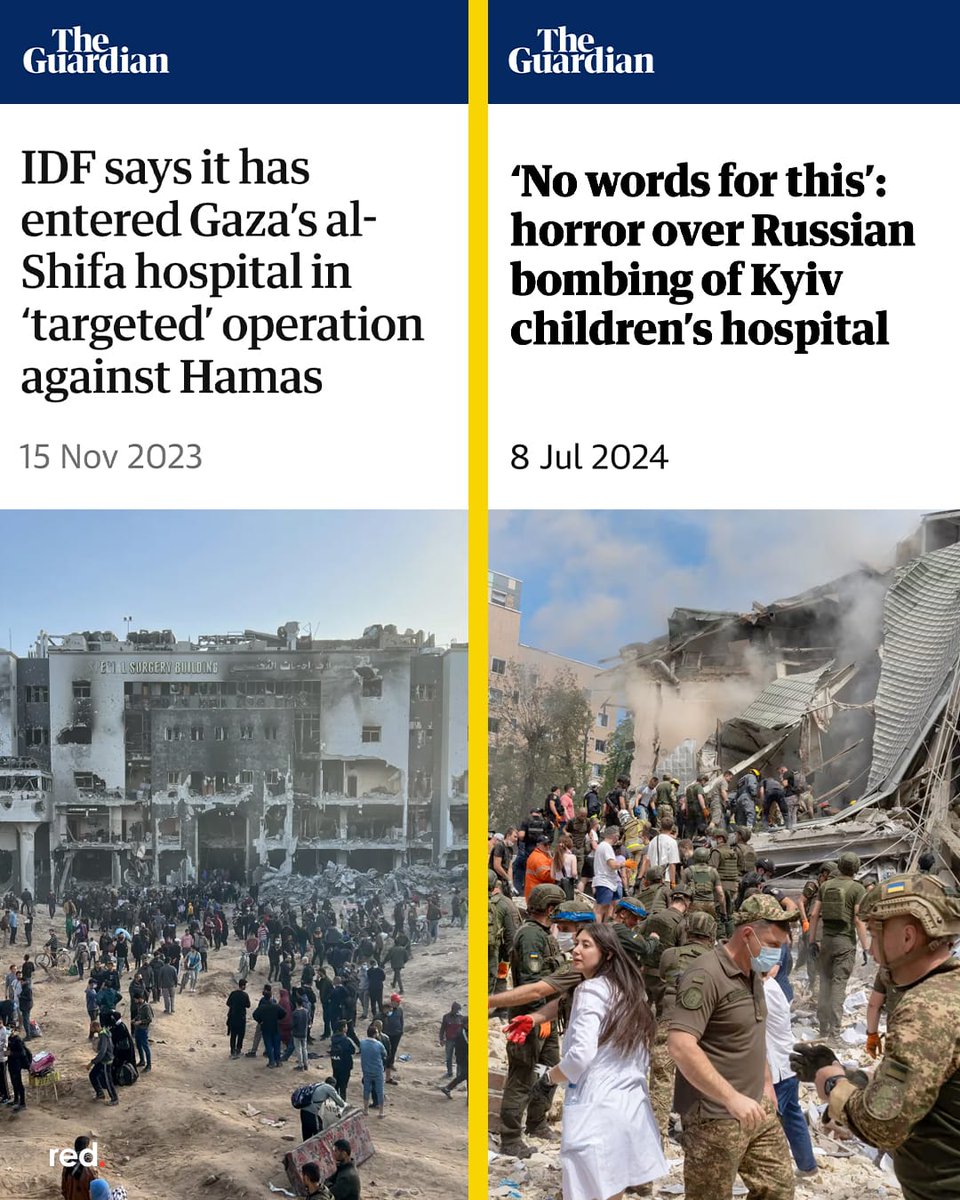 The 'Values' of the 'West' for dummies:

1- How profitable is your misery.

2- Your pigment color.

<a href="/guardian/">The Guardian</a>