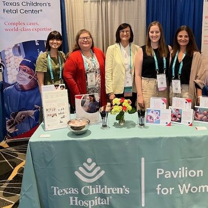 TCHFetalCenter's tweet photo. Come by and visit our team at booth #110 at @ISPDHQ today! We look forward to seeing you! #ISPD2024 

Shannon Bonner, GC; Andrea Moon, GC; Dr. Igna Van den Veyver, MD; Lauren Westerfield, GC; Elizabeth More, Sr. Business Development/Physician Liaison https://t.co/QuRTqSoS4o