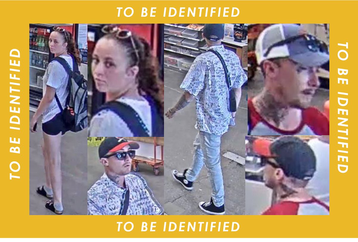 Can you help us identify these individuals?
 
They are allegedly responsible for several thefts that have occ’d since June 12th, 2024 in the area of Eglinton Ave E and McCowan  Rd. 
 
Anyone with info, pls call 416-808-4300, email10710@Tps.ca or
 
<a href="/1800222TIPS/">1800222TIPS 🇨🇦</a> #ScarbTO GO9033731
