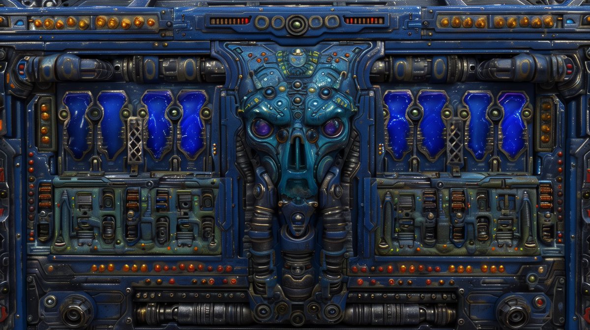 ✨Sref of the day: --sref 1821590728 ✨

Today's sref blends acrylic pour and sci-fi into a deep, mind-bending style. Explore a futuristic dystopia where organic forms merge with advanced technology, creating a glittering, psychedelic visual smorgasbords.

#Midjourney #AIArt