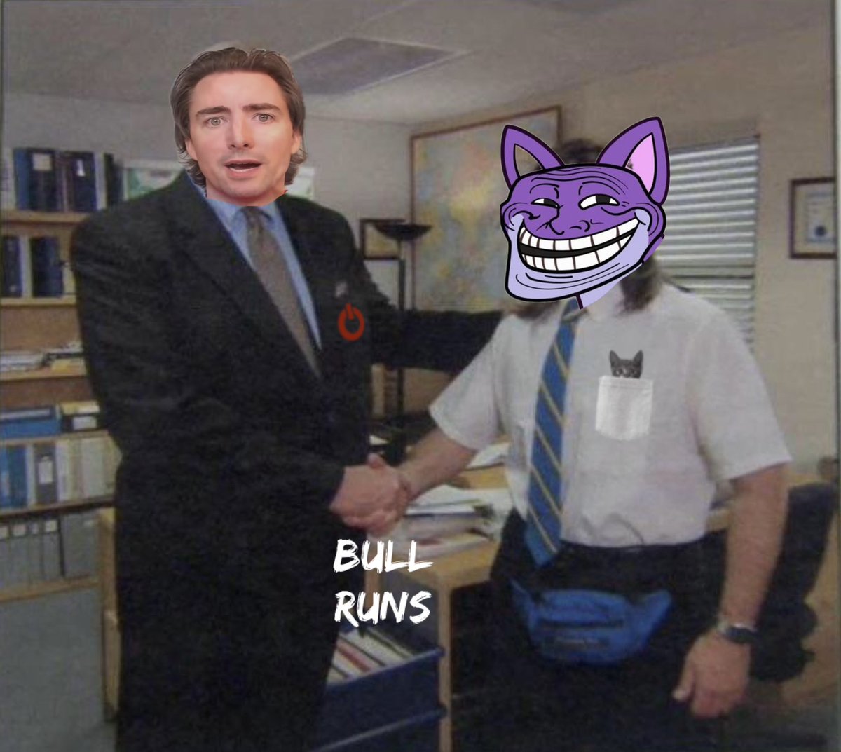 ConhNFT's tweet photo. @bossiethetroll @TheRoaringKitty 🤝 @bossiethetroll 

 $Bossie https://t.co/X2rx81cD4N