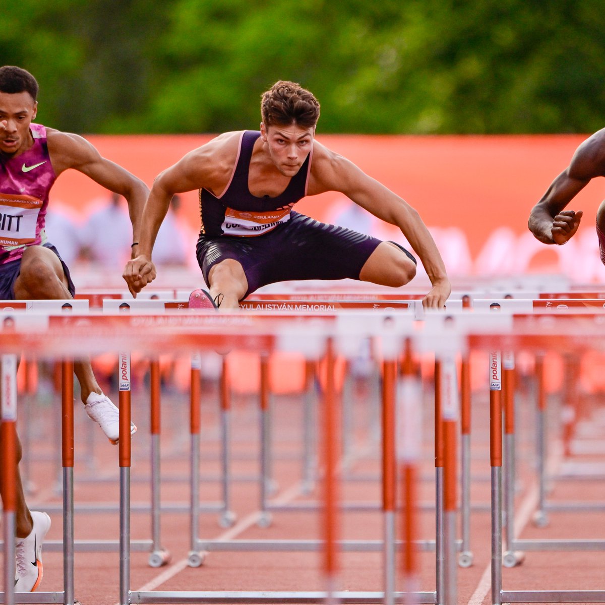 World Athletics (@worldathletics) on Twitter photo Upgraded to 1st ๐ฅ
๐บ๐ธ's <a href="/TreyCunningham/">Trey Cunningham</a> runs 13.27 to win the men's 110m hurdles at the Gyulai Istvรกn Memorial after settling for second at the <a href="/MEETINGPARIS/">MEETING DE PARIS</a> just two days ago ๐
#ContinentalTourGold Upgraded to 1st ๐ฅ
๐บ๐ธ's <a href="/TreyCunningham/">Trey Cunningham</a> runs 13.27 to win the men's 110m hurdles at the Gyulai Istvรกn Memorial after settling for second at the <a href="/MEETINGPARIS/">MEETING DE PARIS</a> just two days ago ๐
#ContinentalTourGold