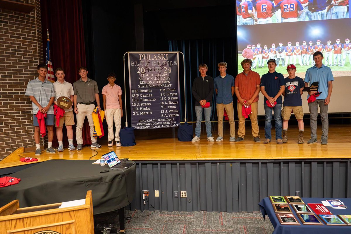 Pulaski_BSB's tweet photo. 2024 was a a year for the record books! ⚾️🏆 https://t.co/s8d1yCJLXj