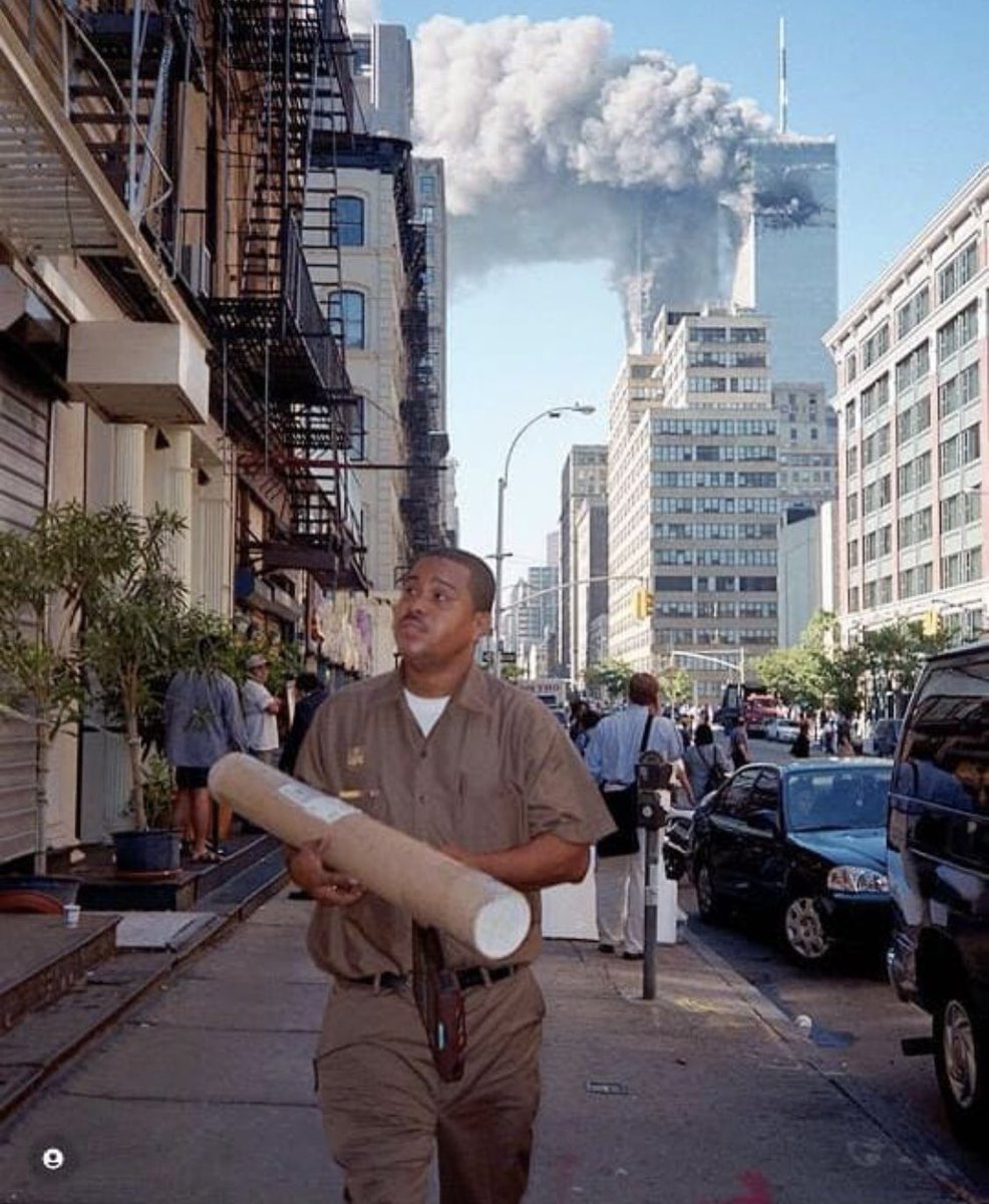 Masat5pl's tweet photo. Just a reminder that there was a gentleman making a delivery as the Twin Towers were burning. #SLA #Commitment #Fulfillment @Fulfillment #Kenya #NewYorkCity #DeliveryService #Passion #EURO2024 #Orders https://t.co/rhMMXvQeEI