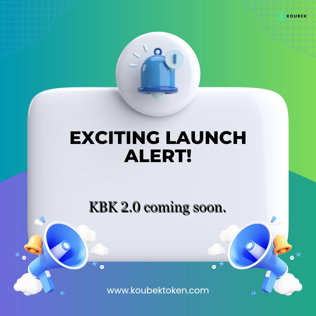 thecoindaily__'s tweet photo. Stay tuned! 
.
KBK 2.0 launch is just around the corner. 💫
.
#Blockchain #KBK2.0 #metaverse #KBKXAI #EducationCrypto #cryptoinvestment #cryptotrading https://t.co/S6rr4OpdwC