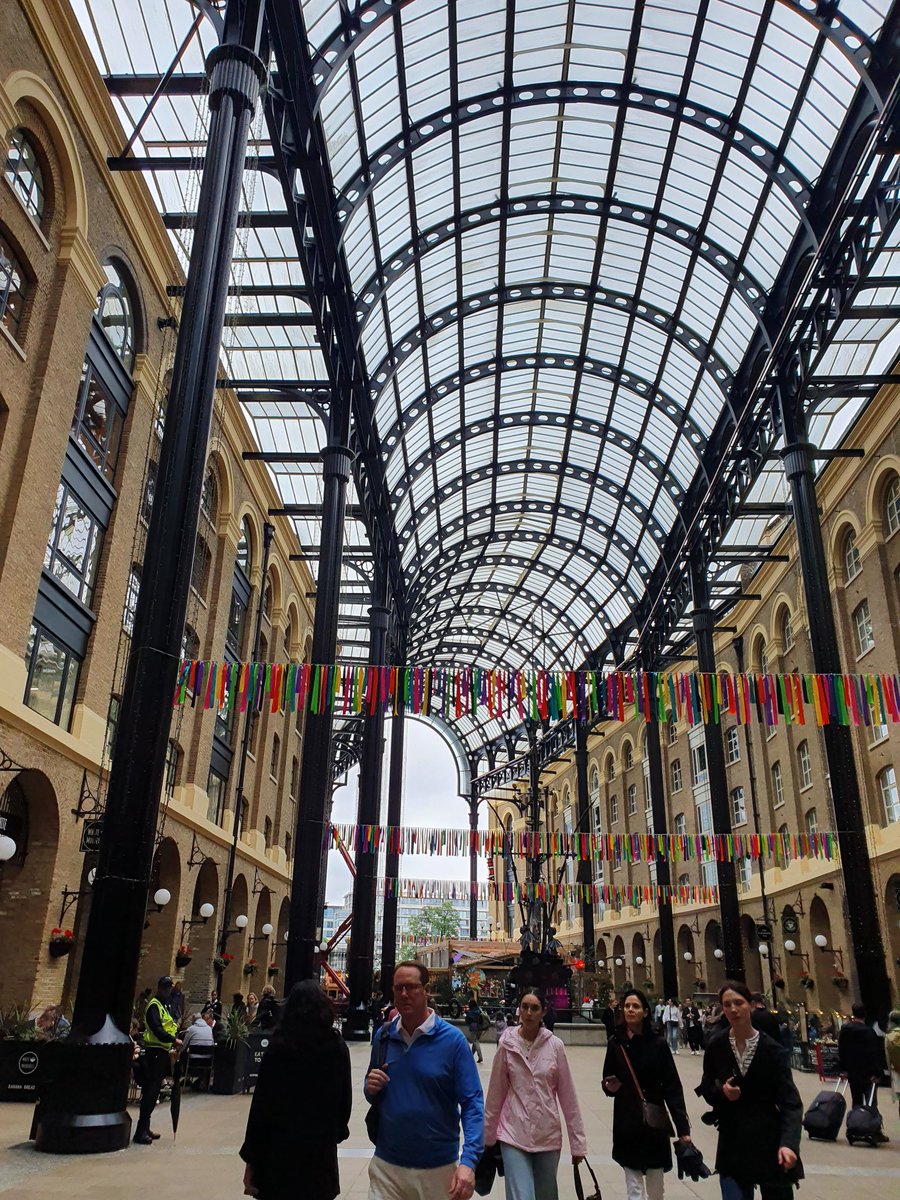 Dukes_AR's tweet photo. Very wet 5 mile walk around London: Horizon 22, Clink Prison museum, Leadenhall Market, Hays Galleria. Well done readers. @aldridgeonline @Dukes_N17 https://t.co/2t0eYkmY49