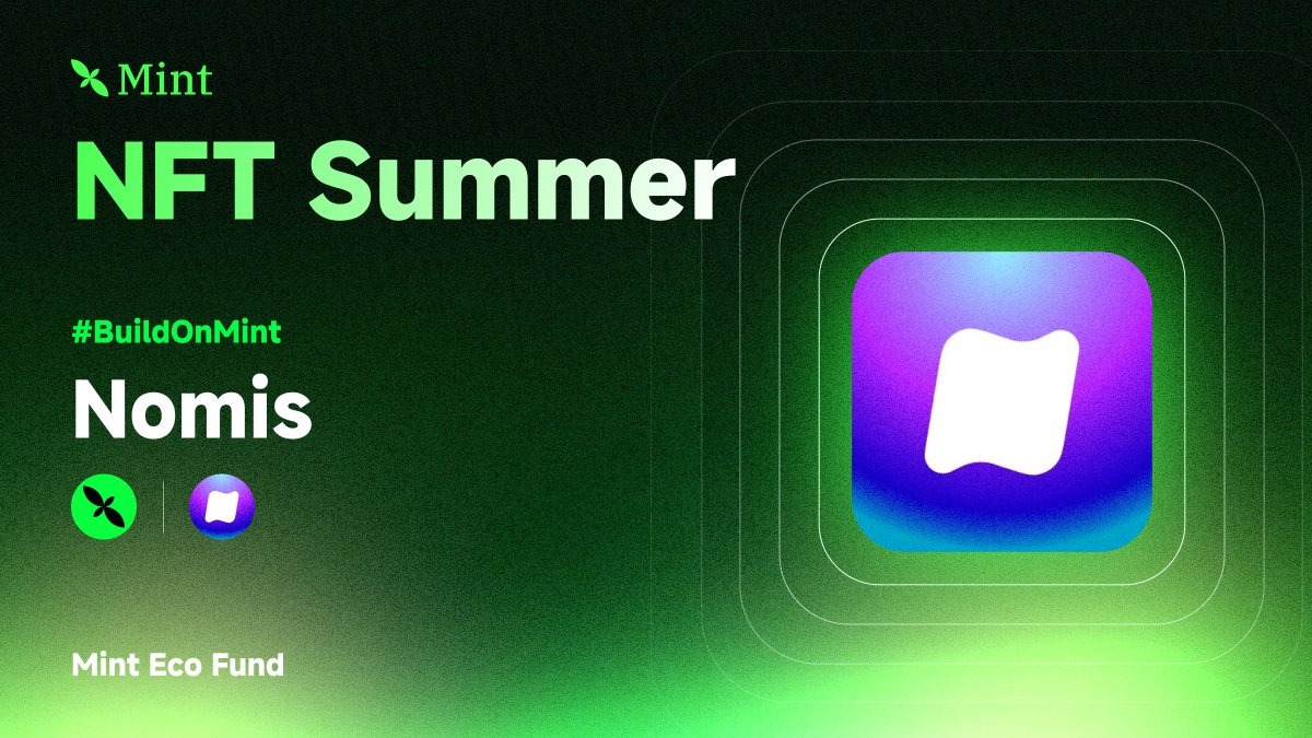<a href="/0xNomis/">Nomis | Onchain Reputation Protocol</a> is building with <a href="/Mint_Blockchain/">Mint</a> this NFT Summer 🟢🟢

Mint Reputation Score powered by Nomis is Live — The 1st Score that speaks for itself: Mint It Now 🔗 nomis.cc/mint

Are you ready to build?
#NFTSummer #BuildOnMint🍀