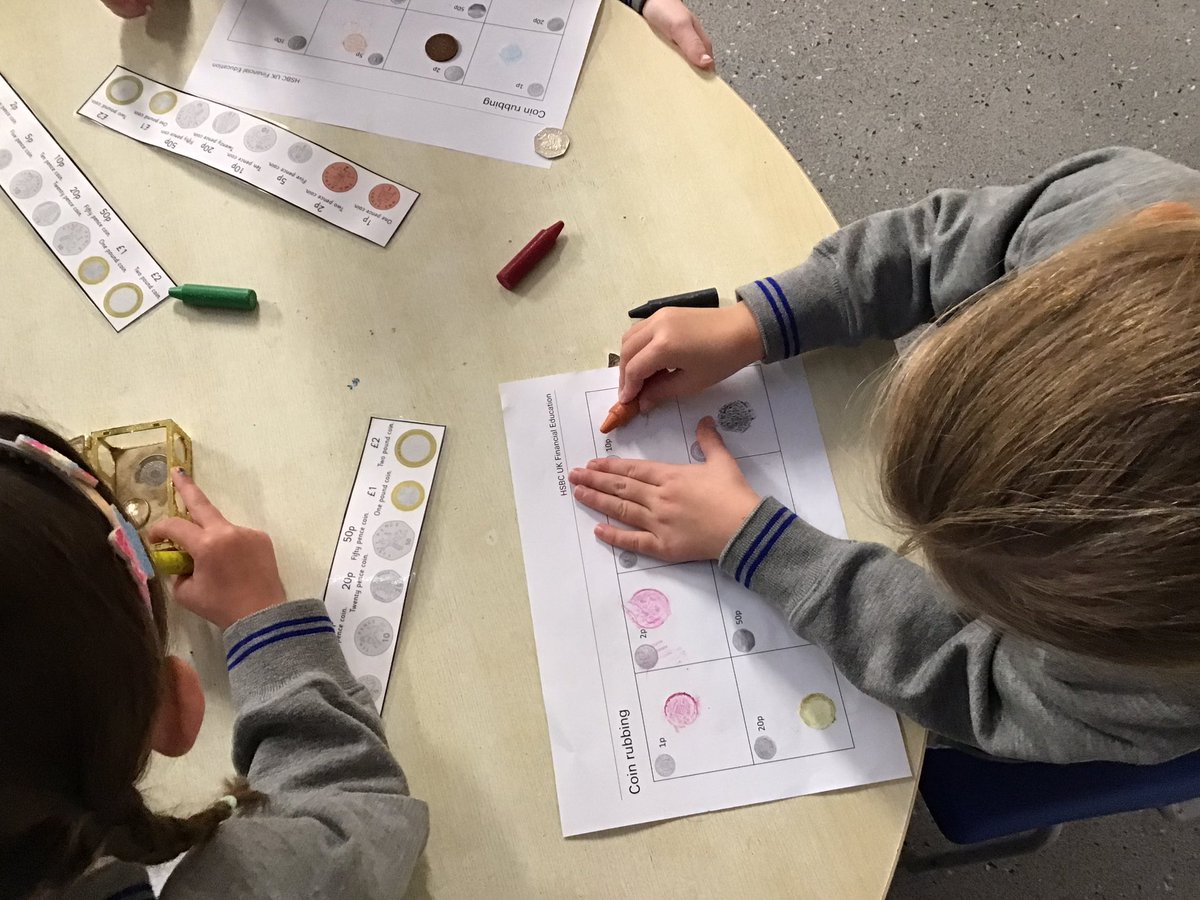 StJBoscoRec's tweet photo. Reception have been learning all about money today with HSBC bank. https://t.co/b8AU050N5k