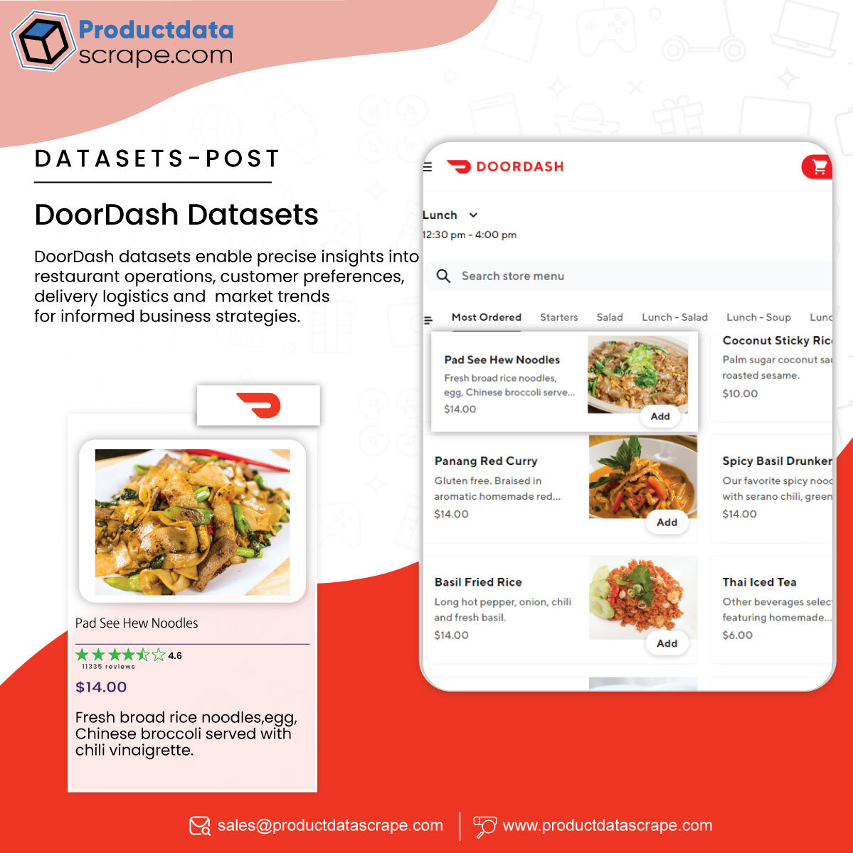 ProductScrape's tweet image. #DoorDashDatasets enable precise insights into restaurant operations, customer preferences, delivery logistics, and #MarketTrends for informed business strategies.
Read More&amp;gt;&amp;gt;productdatascrape.com/doordash-datas…
#DoorDashGroceryDataScraper #DoorDashGroceryDatasetAnalysis #USA #UK #UAE #India