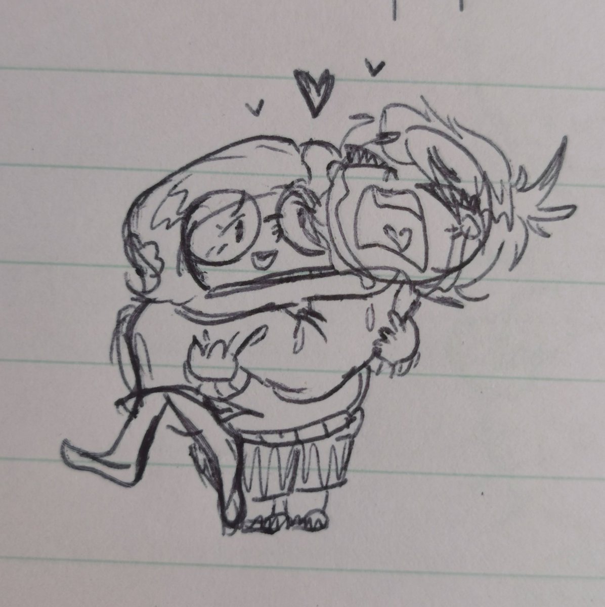 Vaprexn's tweet photo. Getting more comfortable drawing them yipee!! #insideout2 #InsideOut2fanart #insideoutfanart https://t.co/fDjcWhZ4Ga