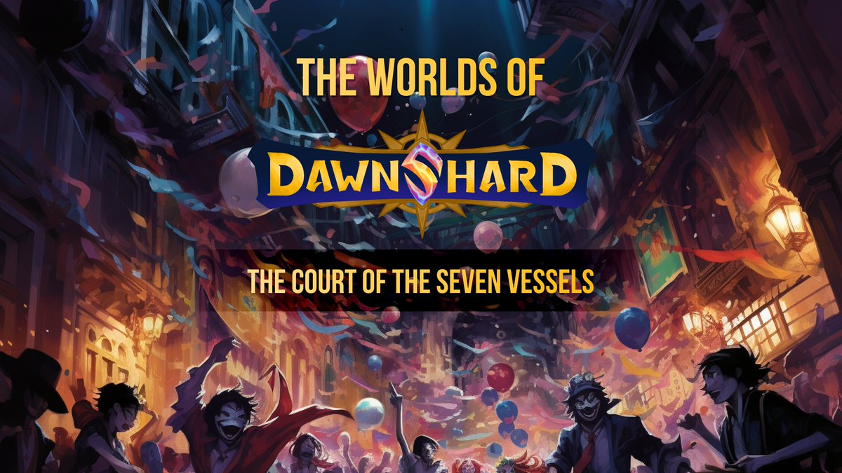 play_dawnshard's tweet photo. The Court of the Seven Vessels rules the planet of Pleonex🃏🪐

Their capital Shavo is the economic power centre of the Worlds.

The Court excels in rapid Shard control💎 and weakening foes, using stealthy creatures and powerful effects 🥷

Their force is to be reckoned with on the battlefield, and their strength comes from the shadows.

The battle for the Dawnshards begins, soon.