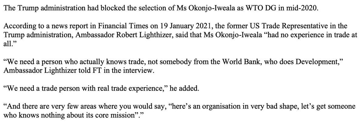 There are so many areas in the Government where I feel the same once a bureaucrat is appointed to the position!