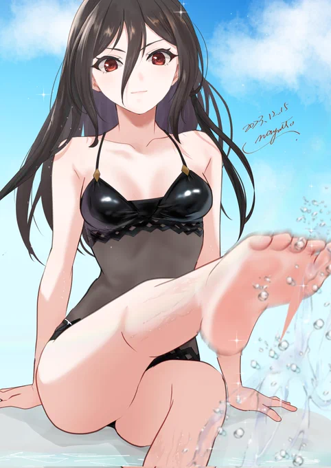 水蹴りメレフ明日から天気は下り坂ですかね? 
