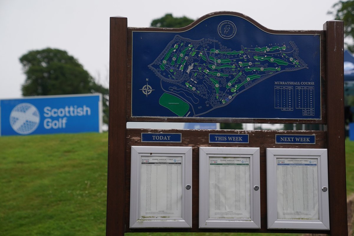 ScottishGolf's tweet photo. Ireland's Harry O'Hara is currently sitting -4 thru 16, overtaking England's Alex Boyes to head to the top of the current leaderboard at the 2024 Scottish Boys' U16 Open Championship @Murrayshall  🏆🏌️‍♂️

Keep up with the live scoring here👇
https://t.co/9BHrr6fyNr https://t.co/wzOlZj9GvV