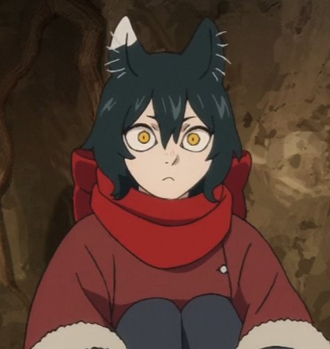 Yeahhh and shes just.
 staring at him .