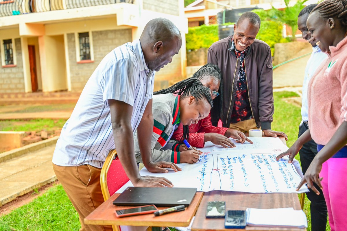 WorldVisionKE's tweet photo. Our Central Rift Farmer Managed Natural Regeneration Scale-Up Project (CRIFSUP) is utilizing Gender Transformative Approaches in its Farmer Managed Natural Regeneration (#FMNR) programming to strengthen food security and livelihood resilience for 11,000 households in Baringo, Elgeyo Marakwet, Nakuru, and West Pokot counties.
 
The project staff and participants (lead farmers) attended a sensitization forum conducted by Shamsi Kazimbaya, the Senior Program Officer at @equimundo_org: Center for Masculinities and Social Justice, on engaging men and boys for gender equality. 

This will be followed by a series of trainings that will enable the #CRIFSUP project, funded by the Australian Department of Foreign Affairs and Trade (#DFAT) through the Australian NGO Cooperation Program (#ANCP), to be more Gender Equality, Disability, and Social Inclusion (#GEDSI) aligned.