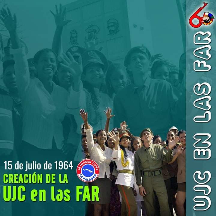 galenovision's tweet photo. Viva la juventud de las FAR en su 60 Aniversario. #JovenFAR60 https://t.co/0ery228Pyz