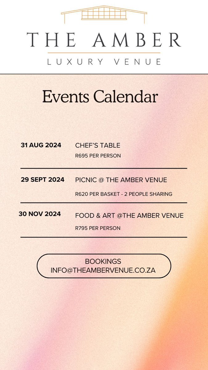 Don’t miss out ☺️