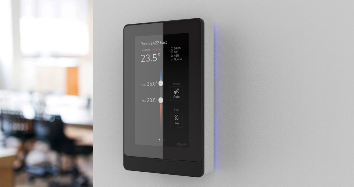 MoisesEnergiro's tweet photo. Innovación y confort en espacios modernos con nuestro nuevo Touchscreen Room Controller https://t.co/vtKxrk0erX . Por @SchneiderES https://t.co/fSeKey2Pvg
