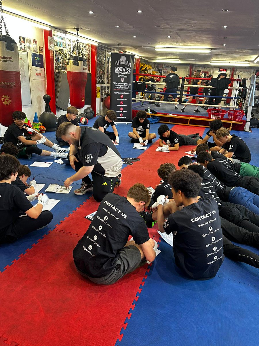 Another brilliant week at Islington Boxing Club, fantastic engagement with the syllabus and building of their boxing skills 🥊 #boxingforgood #stopknifecrime