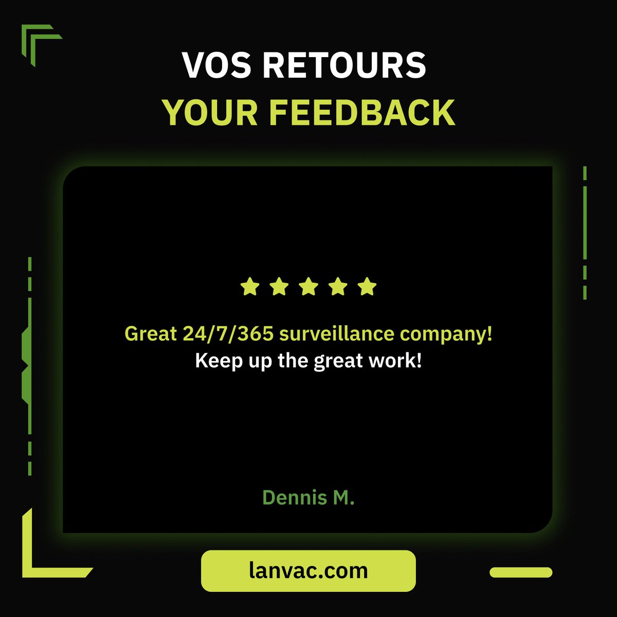 Your feedback writes our story / Vos retours écrivent notre histoire ⤵️ 

Feel free to leave your review / N'hésitez pas à laisser votre avis : 
👉 tinyurl.com/3new9xtj