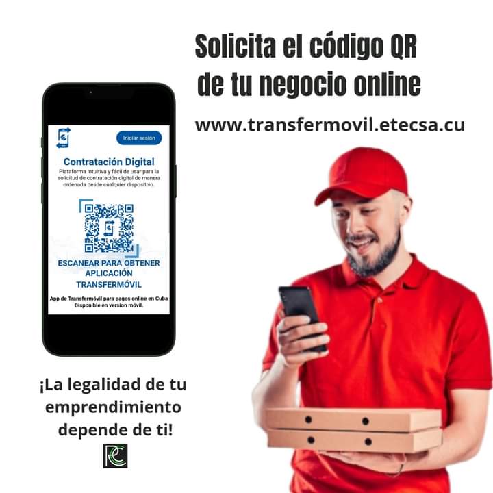 ¿Te enteraste?😃
👇Esta es una vía cómoda, porque puedes acceder al sitio desde tu📲.
👉Te recuerdo que el cumplimiento de los establecido en la Resolución 93/2023 es obligatorio. 
😉El éxito de tu negocio está en tus manos📲.
#ComercioCuba 
#ComercioDelPueblo 
#Bancarización