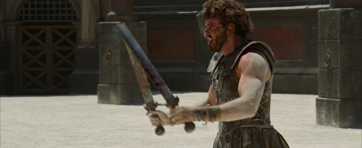 FilmUpdates's tweet photo. Pedro Pascal and Paul Mescal go head to head in Ridley Scott’s ‘GLADIATOR 2’ https://t.co/bQWEexZL2l