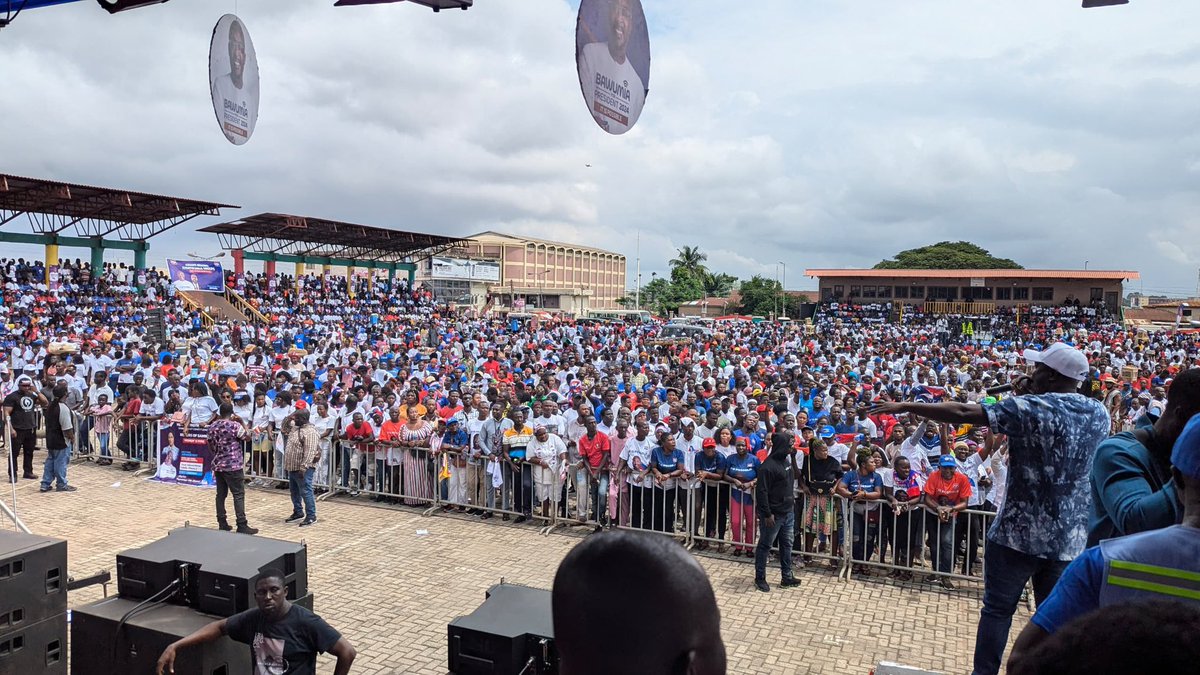 Acheampong_SK's tweet photo. Beautiful atmosphere in Kumasi
The #PerfectPair4Ghana Ticket Grand Unveiling.... @MatthewOPrempeh
#WeAreNPP
#ItsPossible
#ItsPossibleTogether https://t.co/kwO7oGX0Xm