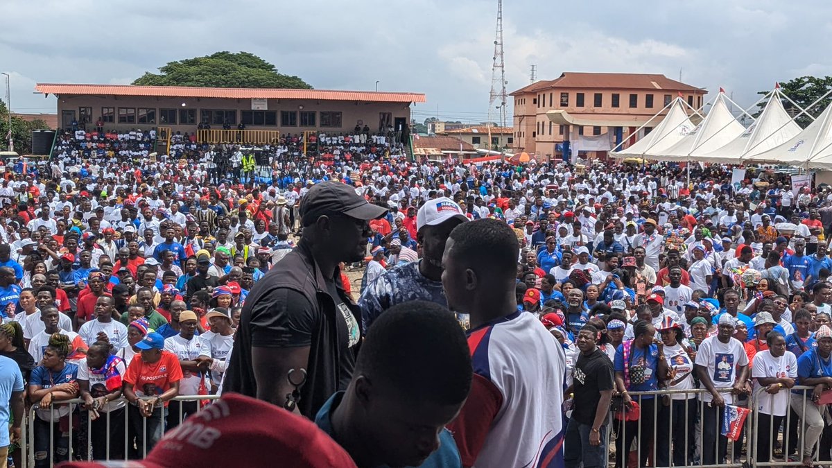 Acheampong_SK's tweet photo. Beautiful atmosphere in Kumasi
The #PerfectPair4Ghana Ticket Grand Unveiling.... @MatthewOPrempeh
#WeAreNPP
#ItsPossible
#ItsPossibleTogether https://t.co/kwO7oGX0Xm