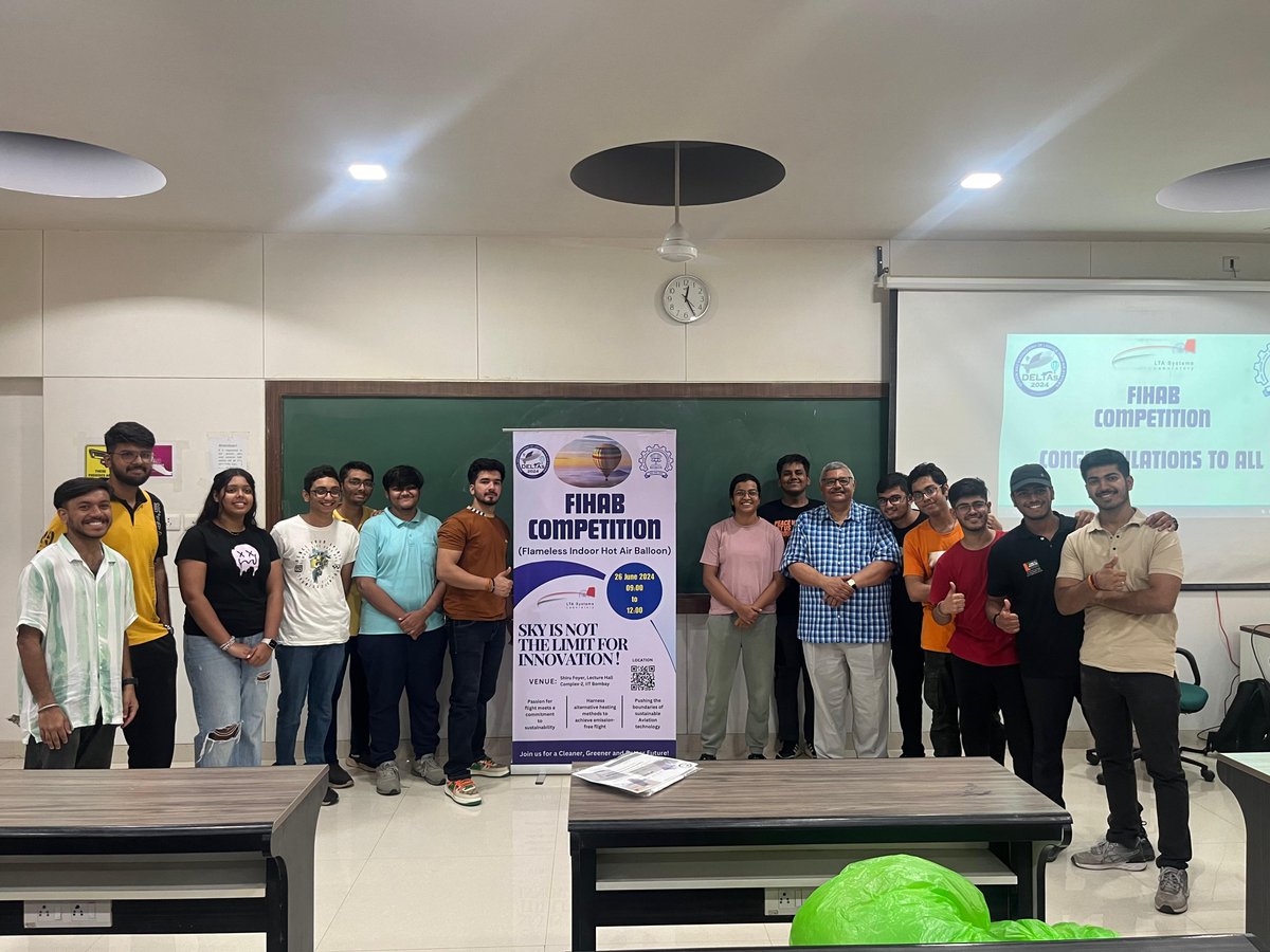 🎈 Exciting glimpses from DELTAs-2024, Day 0 on June 26! The FIHAB Competition was a soaring success, with students showcasing their creativity and innovation. Check out these photos capturing their brilliance. 🚀📸

#FIHAB2024 #ConferenceHighlights 
#DELTAs2024 #IITBombay