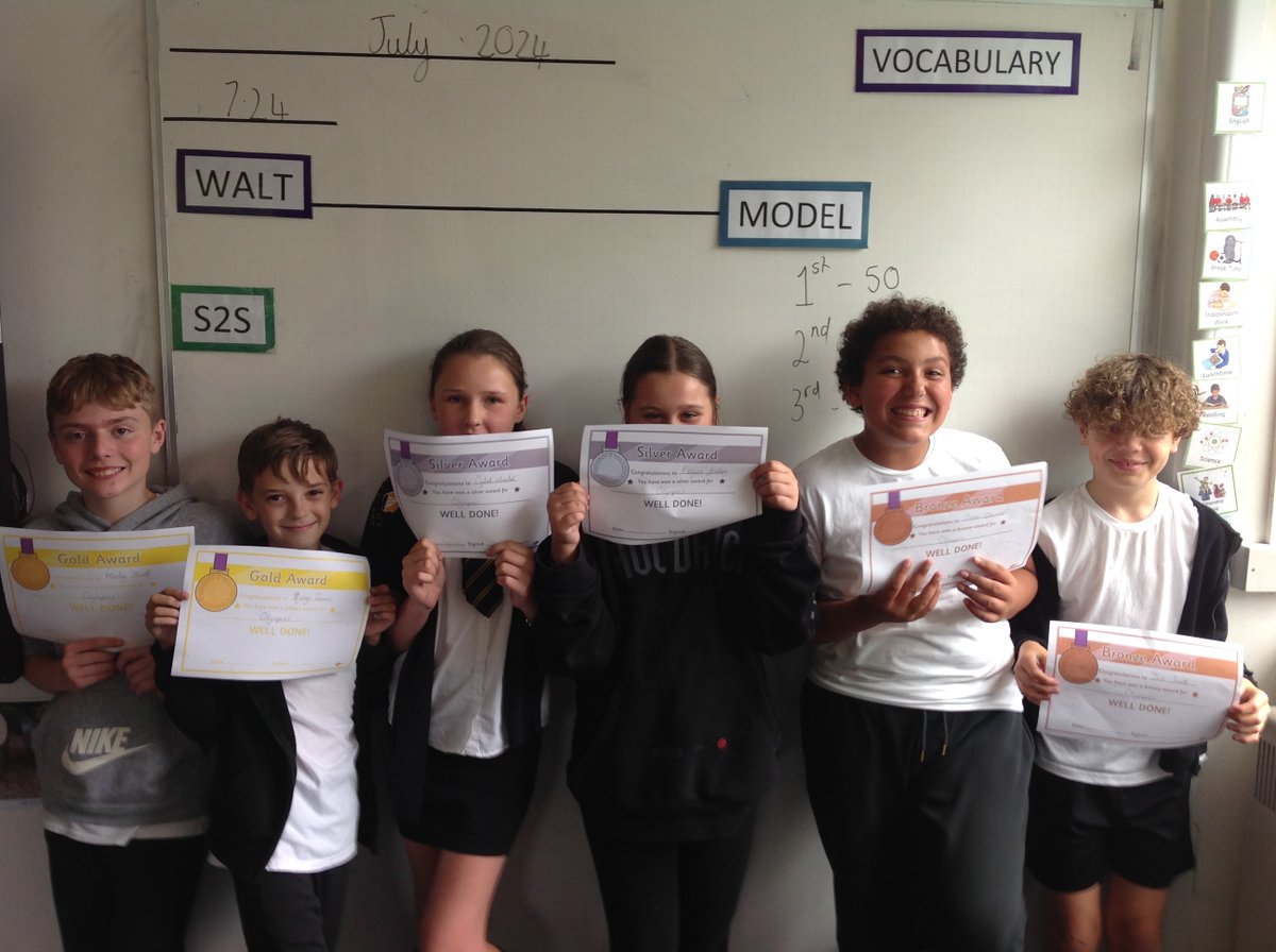 Some of our Y6's have been enjoying some time back at school this week with an outing yesterday to Hamworthy Park and then the Bayside Mini Olympics this morning!
Well done to China in 1st place, Jamaica in 2nd place and Egypt in 3rd place !