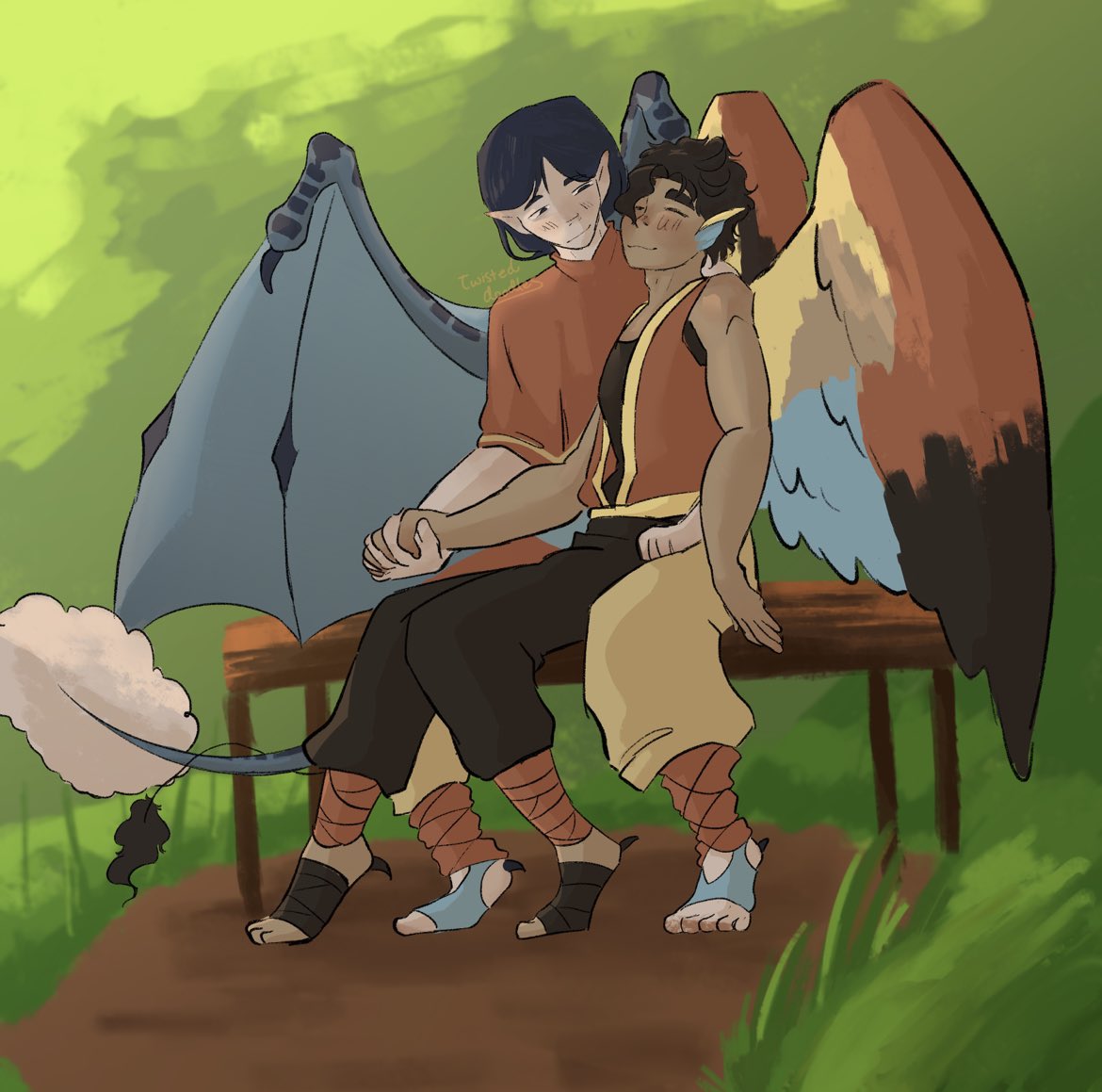 twisted_doodlz's tweet photo. art fight attacks so far!! go seafoam!

{ocs belong to
DeadShrimpGallery
AstroArts
Hopecakes
ghostygriff} https://t.co/k97RLB0XZd