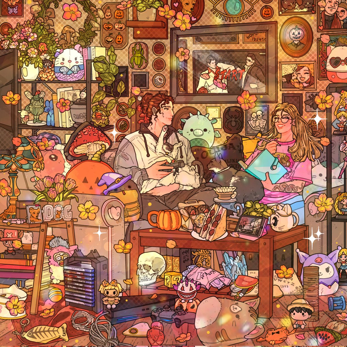 artimaking's tweet photo. hello #PortfolioDay!!! i'm maze / maz ♡ a filipino illustrator based on tarlac, ph 🇵🇭 who takes inspiration from couples and individuals who emit energy full of love, light, and happiness✨💞

other tags: #SupportCreators https://t.co/cFVJrTuz5e
