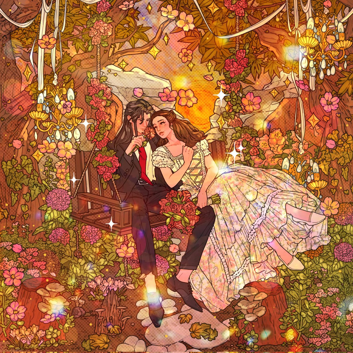 artimaking's tweet photo. hello #PortfolioDay!!! i'm maze / maz ♡ a filipino illustrator based on tarlac, ph 🇵🇭 who takes inspiration from couples and individuals who emit energy full of love, light, and happiness✨💞

other tags: #SupportCreators https://t.co/cFVJrTuz5e
