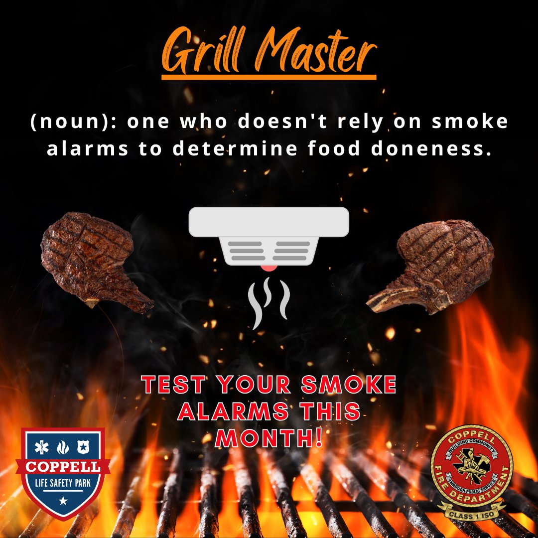 If you use your smoke alarm as a kitchen timer, #YoureDoingItWrong.

🛠 Here's your friendly reminder to test your home smoke alarms this month! These devices reduce your risk of dying in a fire by half. 
#WorkingSmokeAlarmsSaveLives #SoundsOfSafety