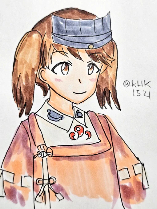 龍驤ちゃん#艦これ版真剣お絵描き60分一本勝負_20240709 