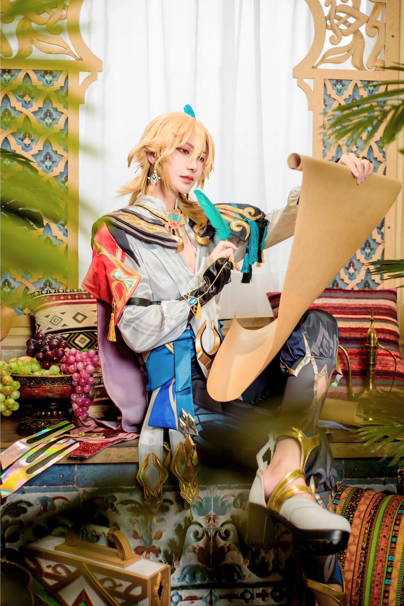 Someki_'s tweet photo. 卡維🏛️ 生日快樂🎂🎊 

✨

#Kaveh #GenshinImpact  #カーヴェ生誕祭2024 https://t.co/PpDtPXiNNz