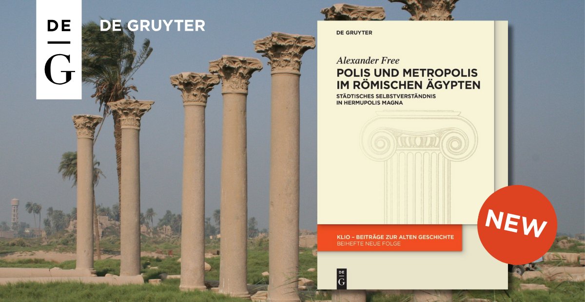 dg_classics's tweet photo. Hermupolis Magna was one of the regional centers of Middle Egypt in Pharaonic times. Under the rule of the Romans this city developed to a polis known throughout the Mediterranean. This study by Alexander Free traces the path of the city's development. 
👉 https://t.co/F5e4mtFNgj https://t.co/rR41VzfjV0