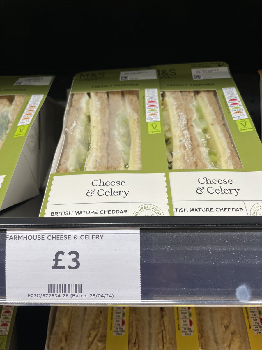 Small moan about fair pricing <a href="/marksandspencer/">M&S</a> £1.10 for adding celery